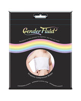 Gender Fluid Strapless Chest Compression Binder - XXXL White by Gender Fluid