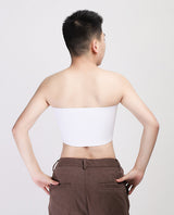 Gender Fluid Strapless Chest Compression Binder - XXXL White by Gender Fluid