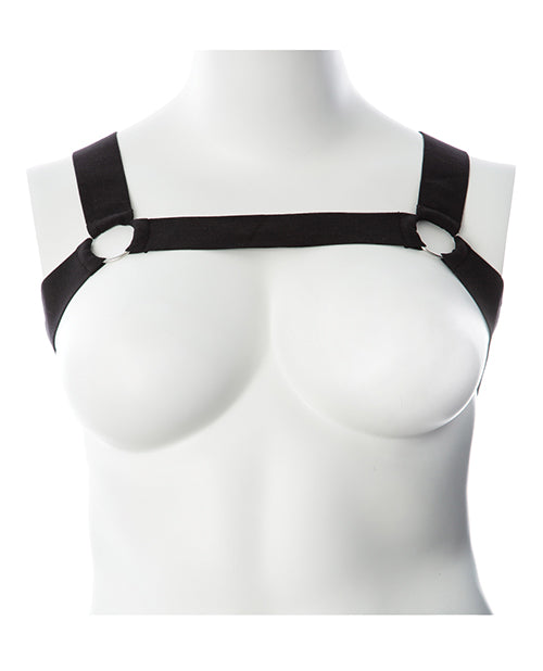Gender Fluid Mason Harness - XL-XXXL Black by Gender Fluid