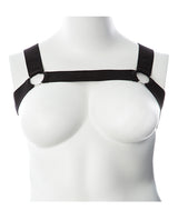Gender Fluid Mason Harness - XL-XXXL Black by Gender Fluid