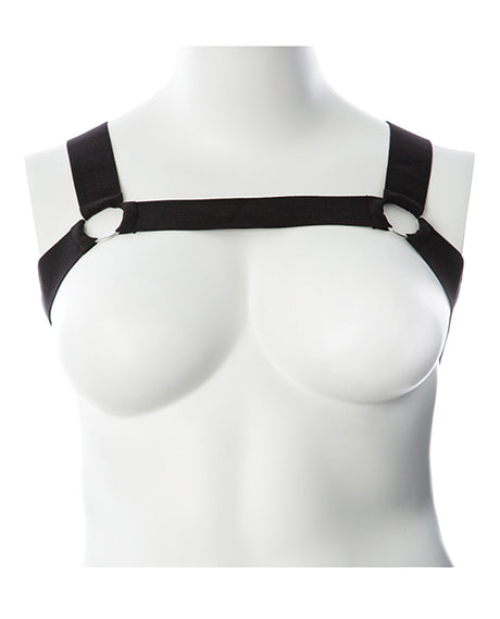 Gender Fluid Mason Harness - XL-XXXL Black by Gender Fluid