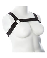 Gender Fluid Mason Harness - XL-XXXL Black by Gender Fluid