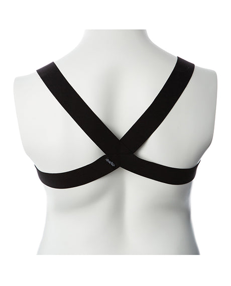 Gender Fluid Mason Harness - XL-XXXL Black by Gender Fluid