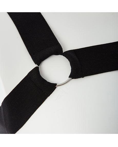 Gender Fluid Mason Harness - XL-XXXL Black by Gender Fluid