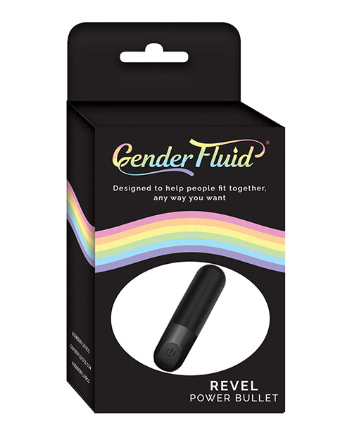 Gender Fluid Revel Power Bullet - Matte Black by Gender Fluid