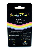 Gender Fluid Revel Power Bullet - Matte Black by Gender Fluid