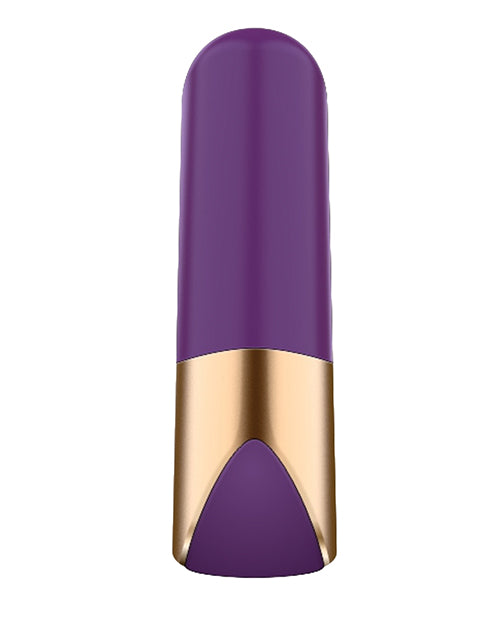 Gender Fluid Revel Power Bullet Vibrator — Purple, 2.55 in
