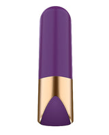 Gender Fluid Revel Power Bullet Vibrator — Purple, 2.55 in