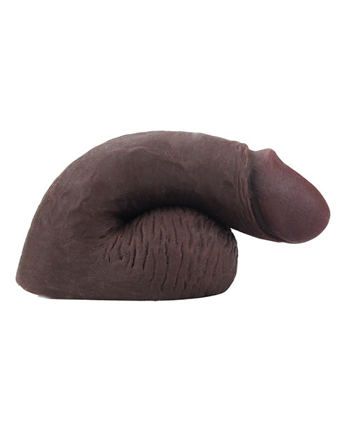 Gender Fluid 5" Equipped Soft Packer - Dark Brown by Gender Fluid