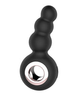 Gender Fluid Quiver Anal Ring Bead Vibe - Black by Gender Fluid