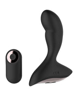 Gender Fluid Rumble Anal Vibe with Remote — Black, USB Rechargeable