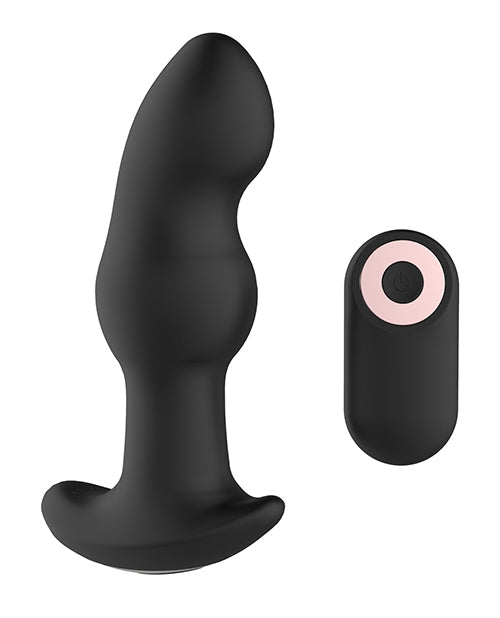 Gender Fluid Frission Anal Vibe w/Remote - Black by Gender Fluid