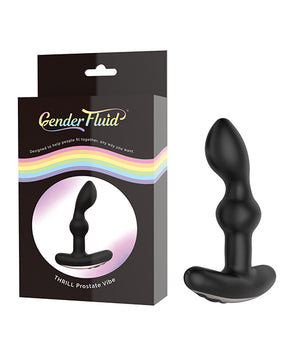 Gender Fluid Thrill Prostate Vibe - Black by Gender Fluid