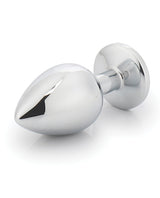 Gender Fluid Excite! Smooth Tapered Anal Plug — Silver
