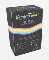 Gender Fluid Excite! Anal Plug — Rainbow