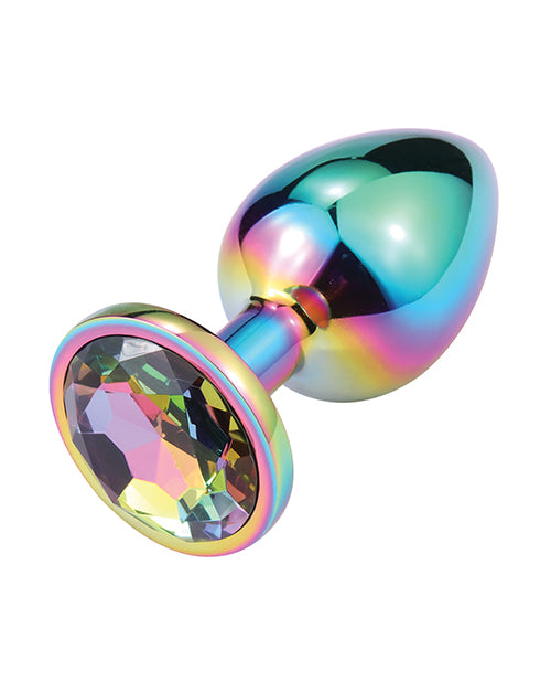 Gender Fluid Excite! Anal Plug — Rainbow