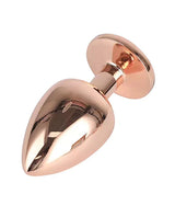 Gender Fluid Excite! Anal Plug — Rose Gold Tapered Design