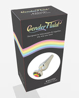 Gender Fluid Excite! Flared Plug - Silver by Gender Fluid