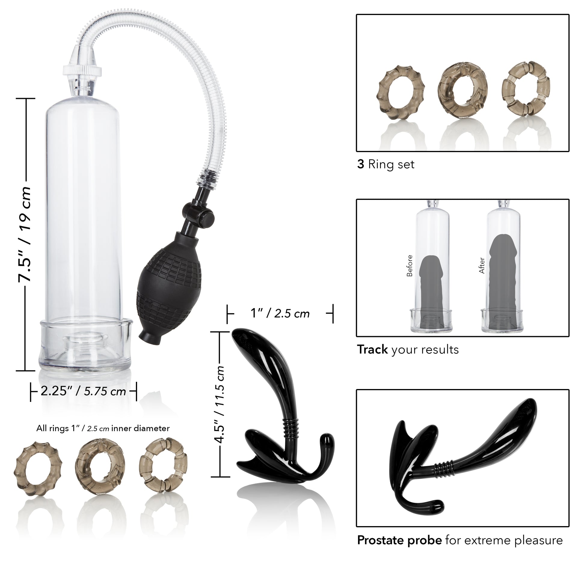 Dr. Joel Kaplan Essential Pump Kit by CalExotics