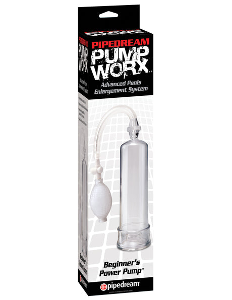 Pipedream Pump Worx Beginner Power Pump - Clear - PD3260-20
