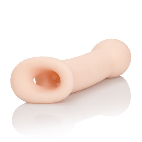 CalExotics Ultimate Extender Penis Sleeve — Ivory, Adds 2 in - SE1627102