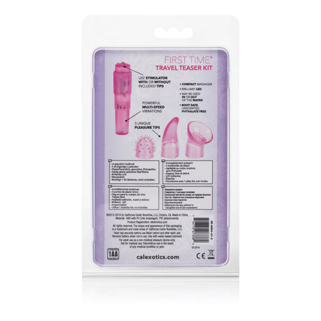 First Time Travel Teaser Kit - Pink by CalExotics
