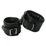 Strict Leather Padded Premium Locking Ankle Restraints - image 1