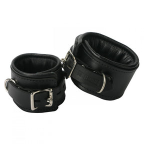 Strict Leather Padded Premium Locking Ankle Restraints - image 1