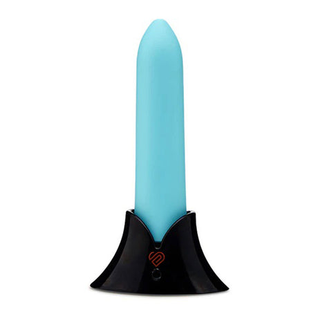 Nu Sensuelle Point Bullet Vibrator — Tiffany Blue, 3.7 in - BT-W34TBL