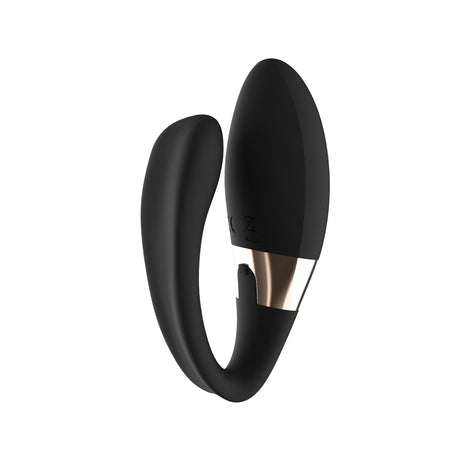 Lelo Tiani Duo Couples Vibrator — USB Rechargeable, Black - LELO-8403