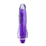"Glow Dicks - Molly Glitter Vibrator - Purple BL-43011"