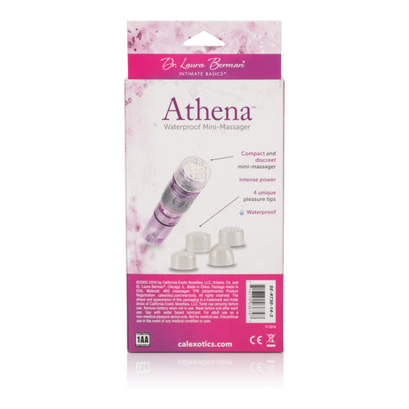 CalExotics Berman Athena Waterproof Mini Massager with 4 Interchangeable Tips - SE9730143