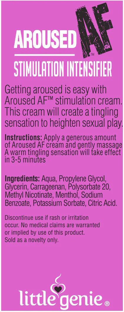 Aroused Af- Stimulation Enhancer 1.5oz by Little Genie