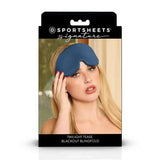 Sportsheets Signature Twilight Tease Blackout Blindfold, Blue - SS68126