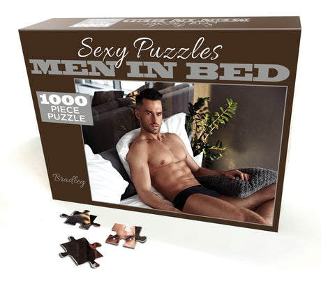 Little Genie Men in Bed Bradley Sexy Puzzle — 1000-Piece (20x30 in) - LG-P101