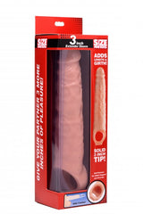 XR Brands 3-Inch Flesh Extender Sleeve - SM-AF861