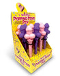 Little Genie Popping Penis Pens — Display of 12 (Pink & Purple) - LG-CP1238