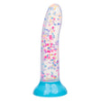 CalExotics Glow Stick Party — 6 in Bendable Silicone Dildo with Suction Cup - SE0309032