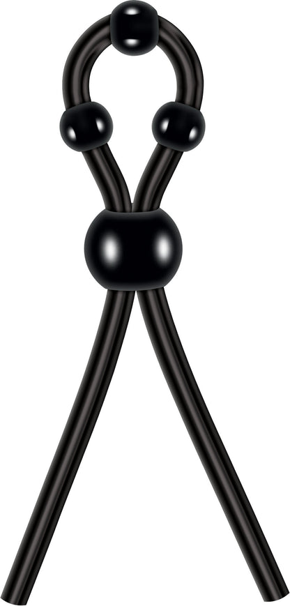 Ultimate Silicone Lasso - Black by Evolved Novelties