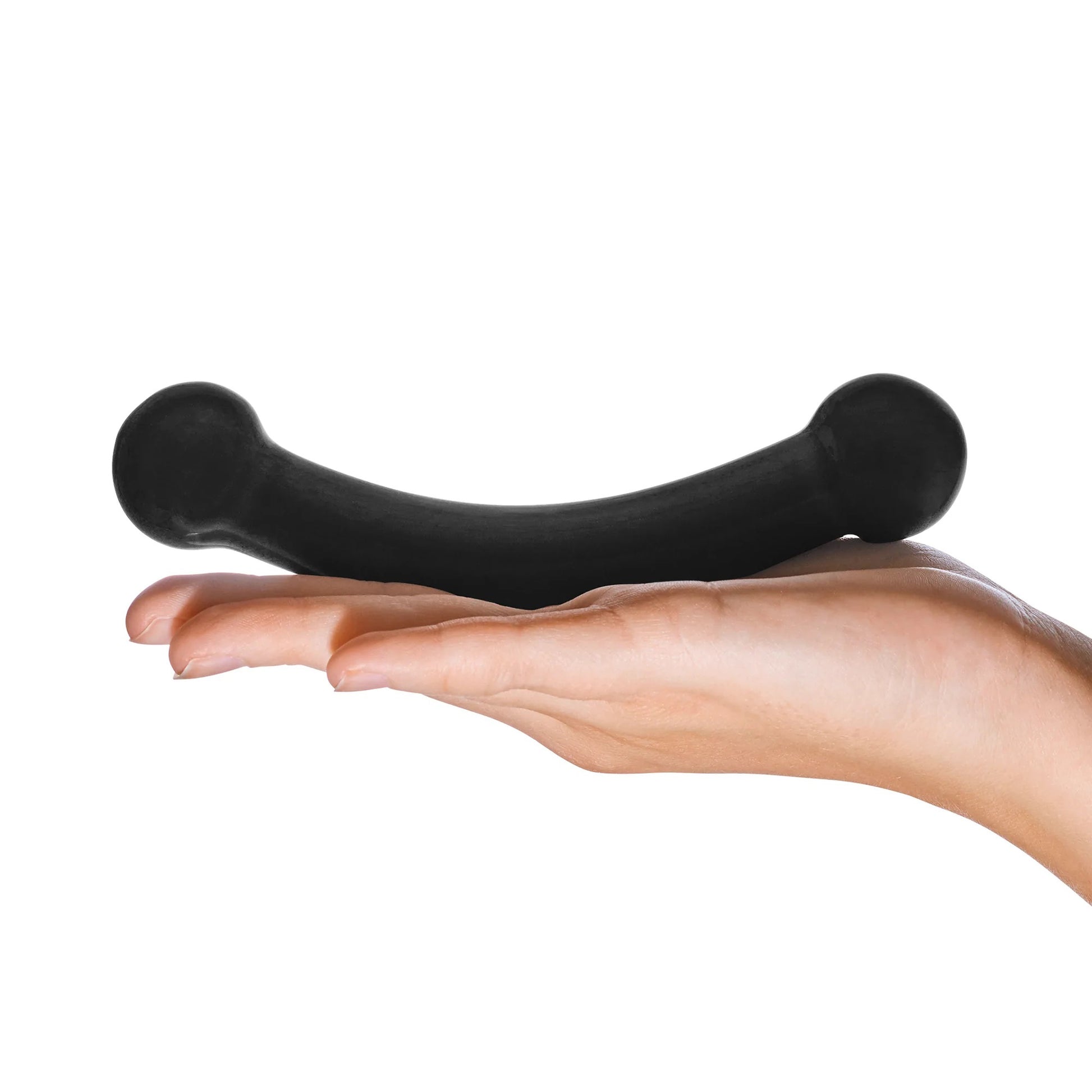 Double Bull Black Dildo by Electric Novelties