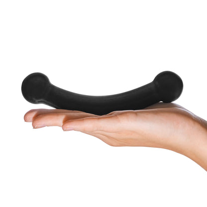 Double Bull Black Dildo by Electric Novelties
