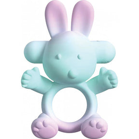 Hott Products Buzzy Bunny Ring Vibe — USB Chargeable, 20 Frequencies, 3.39" x 1.73" - HTP3740