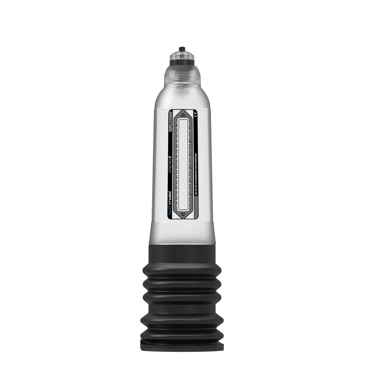 Bathmate Hydro7 Clear Hydropump — For 5–7 in (12.5–17.5 cm) Erect - BMT-H7-CC