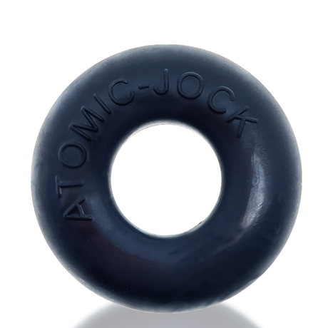 Oxballs Do-Nut 2 Large Atomic Jock Cockring — Night Black - OX-AJ1025-2NGT