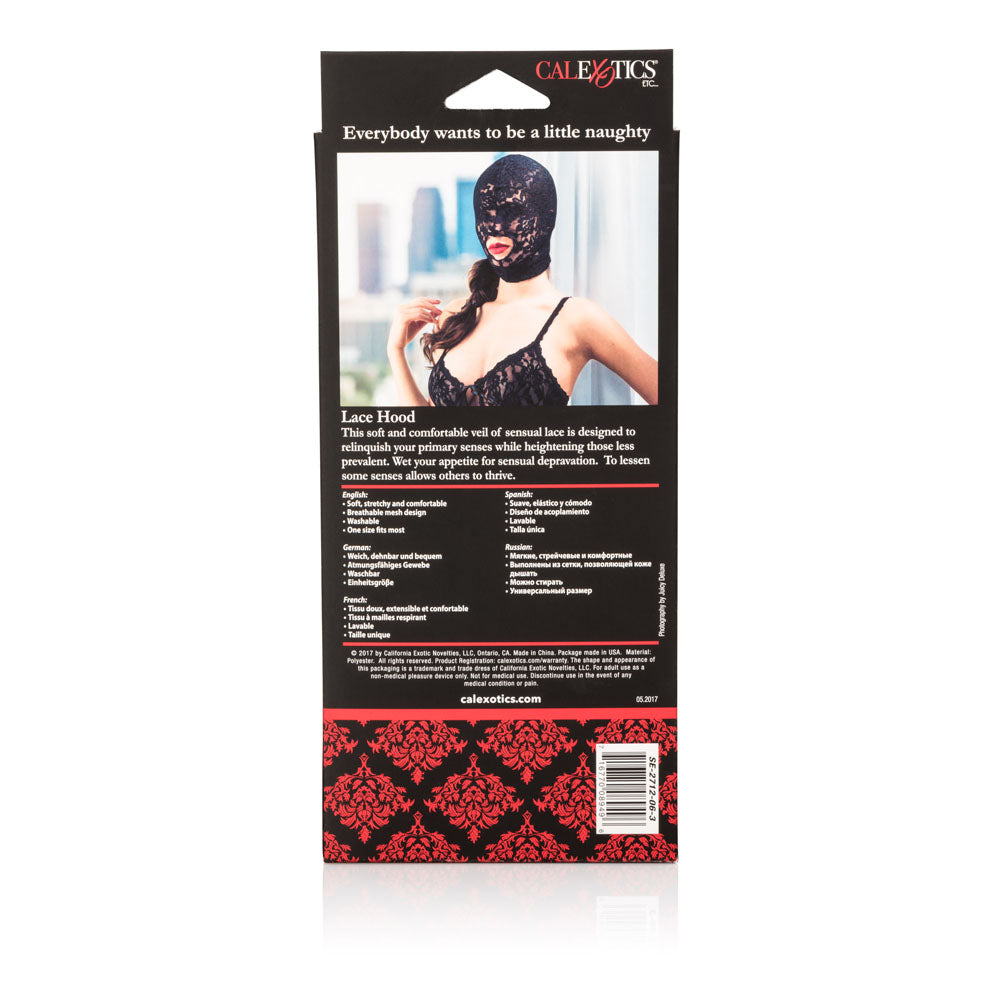 Scandal Lace Hood by CalExotics
