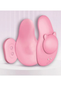 Icon Brands Ultra Panty Vibe Here Kitty Kitty — Pink, 10-Speed Remote - IC4051