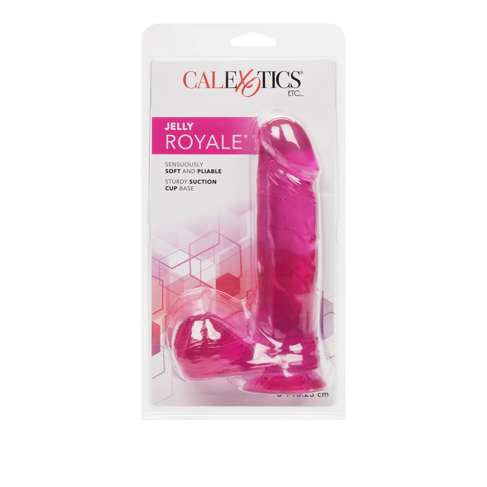 Jelly Royale - 6 Inch -Pink by CalExotics