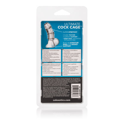 Ultimate Cock Cage - Clear by CalExotics