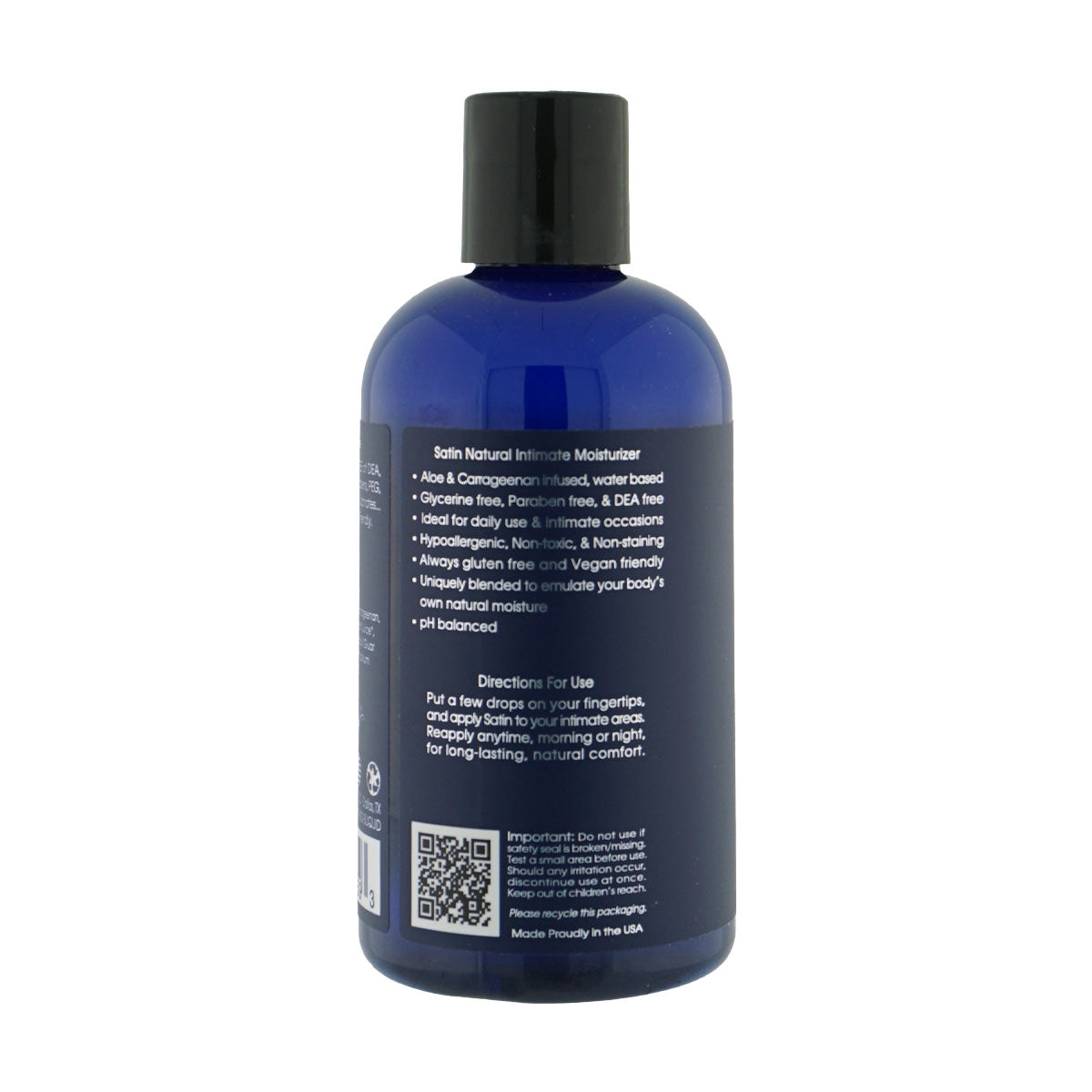 Sliquid Naturals Satin Intimate Moisturizer — 8.5 fl oz (251 ml) - SLIQ059