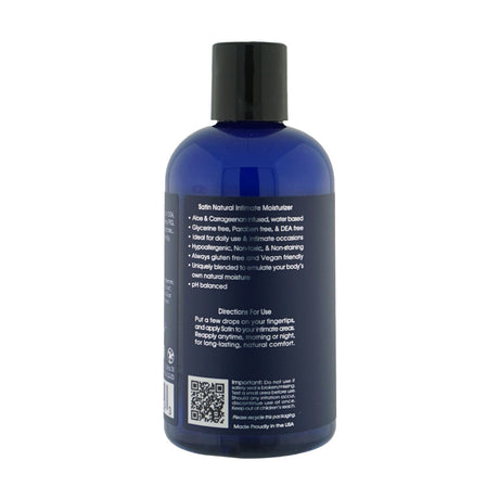 Sliquid Naturals Satin Intimate Moisturizer — 8.5 fl oz (251 ml) - SLIQ059